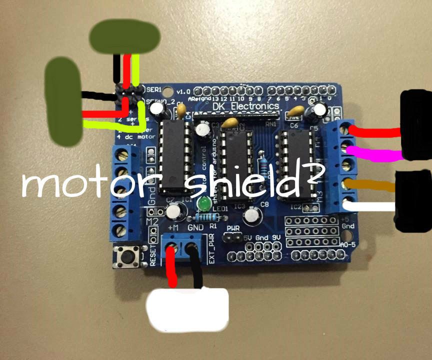 Adafruit Motor Shield Tutorial 