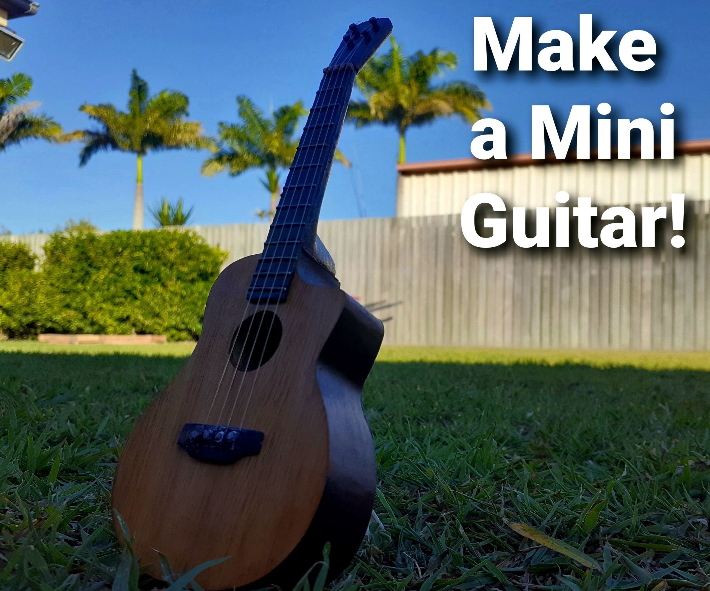 How to Make a Mini Wooden Guitar