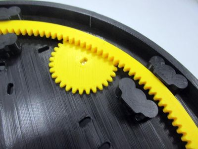 Mount the Geared-Rings