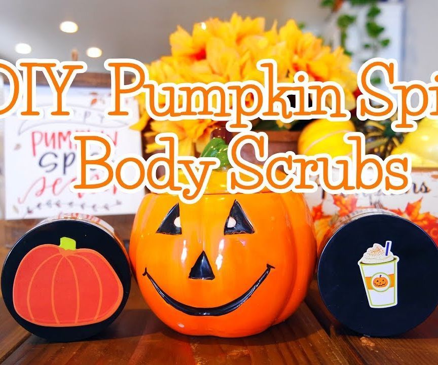 DIY Pumpkin Spice Body Scrubs 