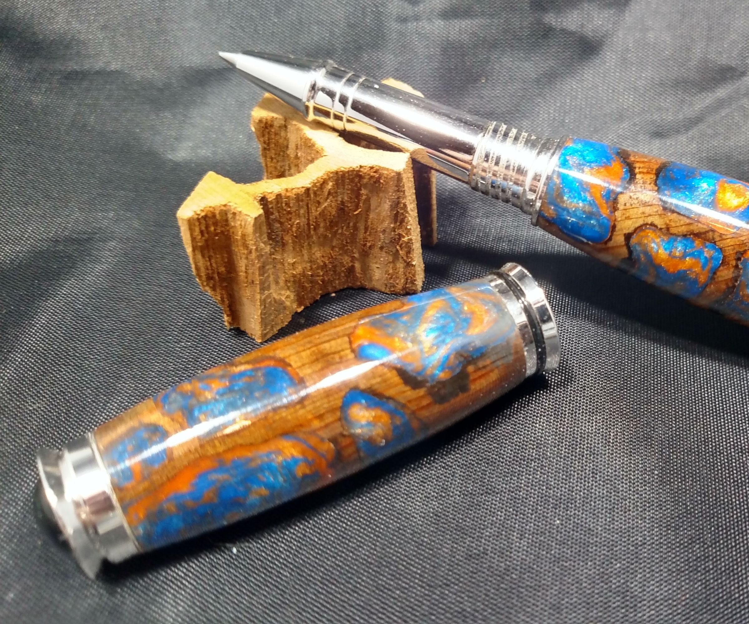 Resin Casting Pecky Cypress