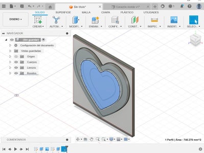Extruir El Boceto Del Segundo Relieve