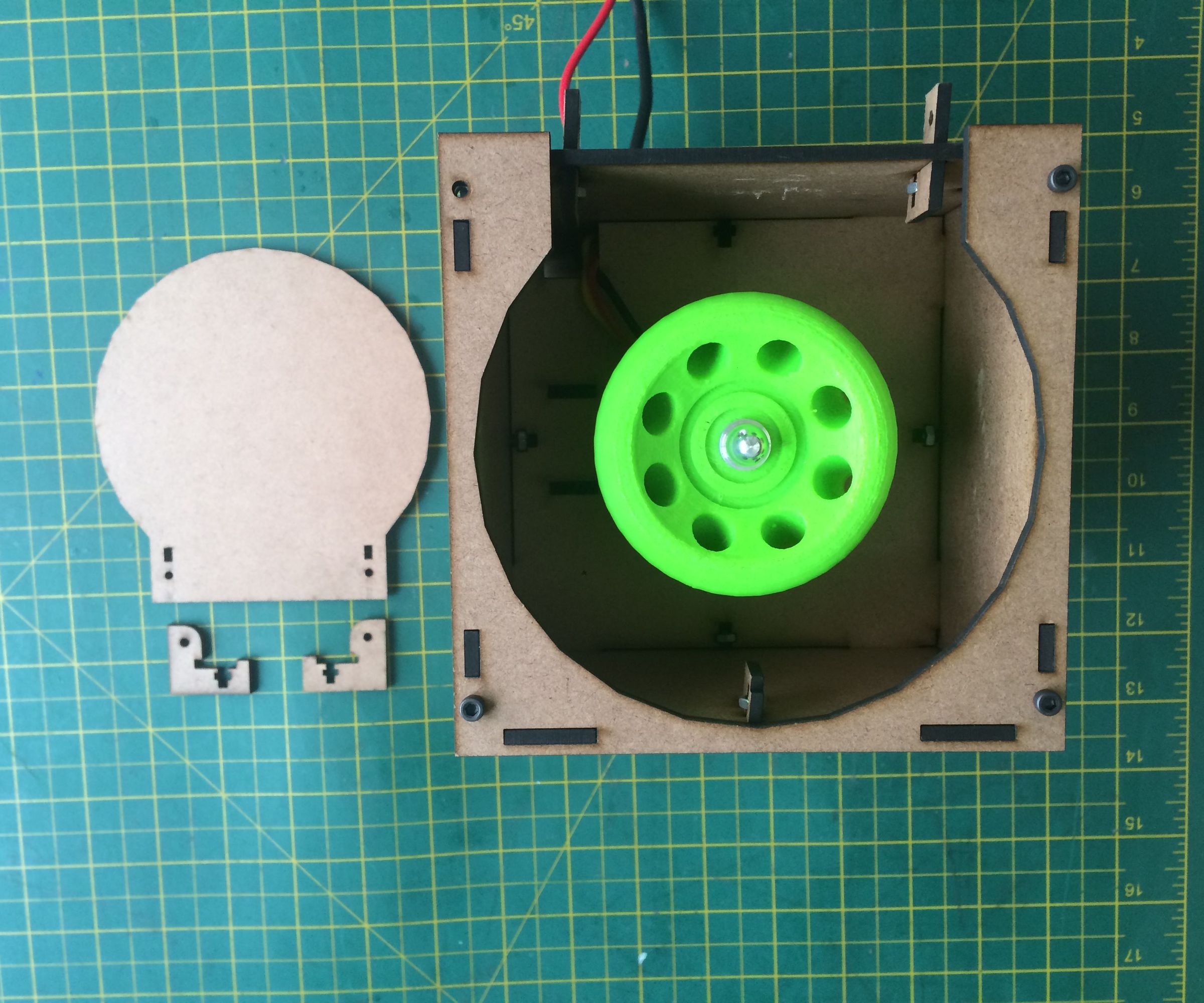 Centrífuga - Garagem FABLAB - Biohackacademy