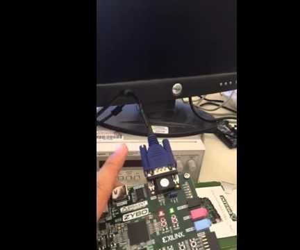 Outputting GIF on VGA From SD Card Using Zybo Board