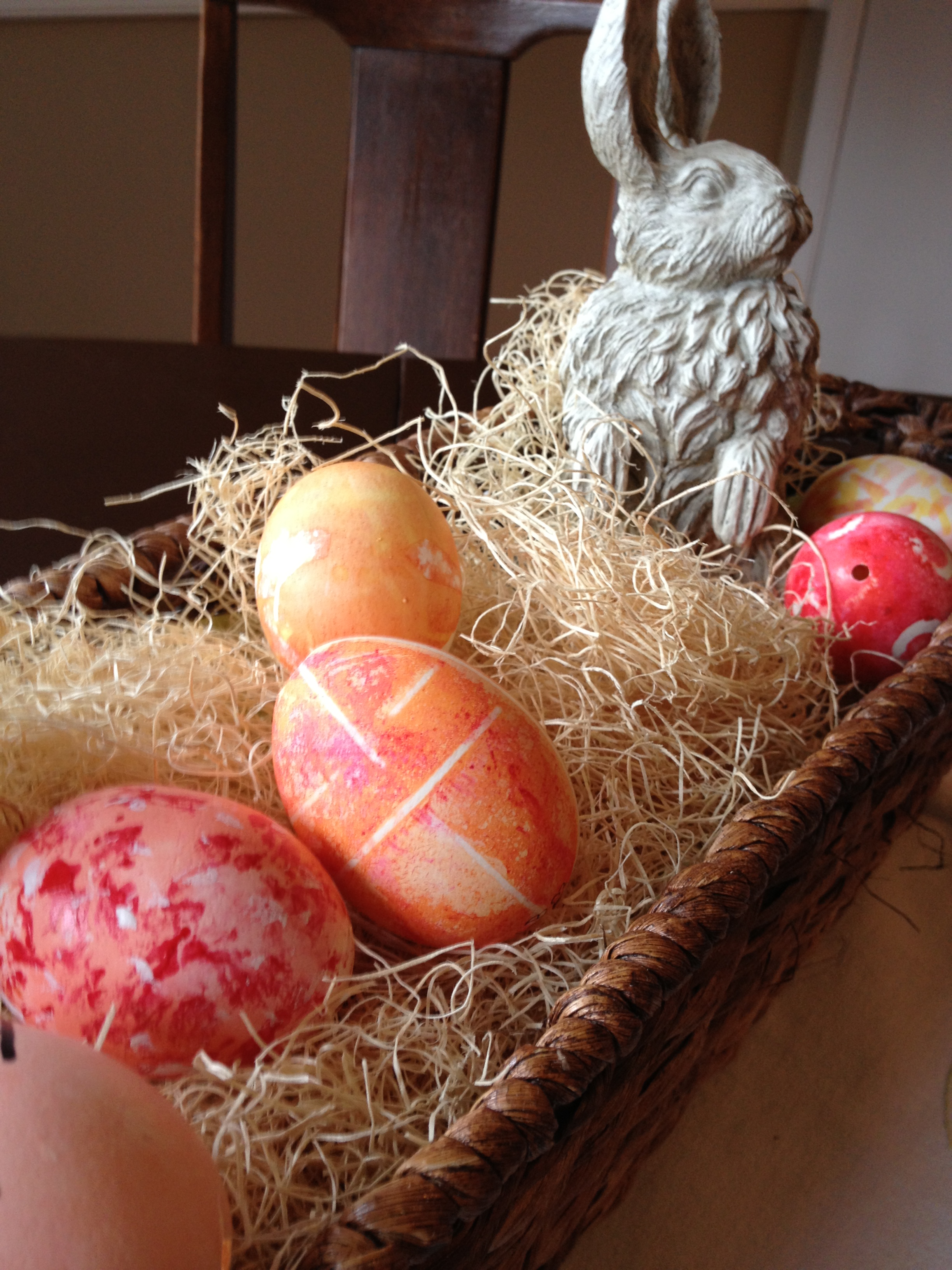 Dyeing Easter Eggs