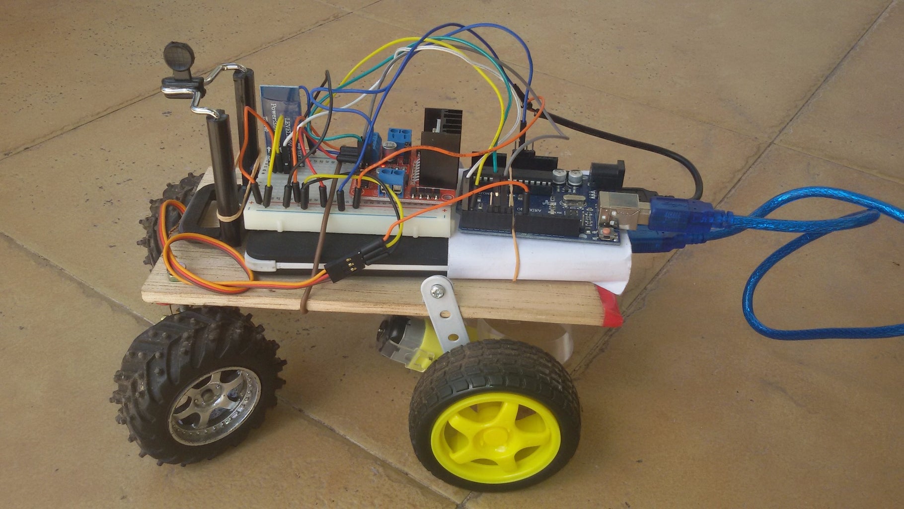 Bluetooth Arduino Remote Control Car RC : 4 Steps - Instructables