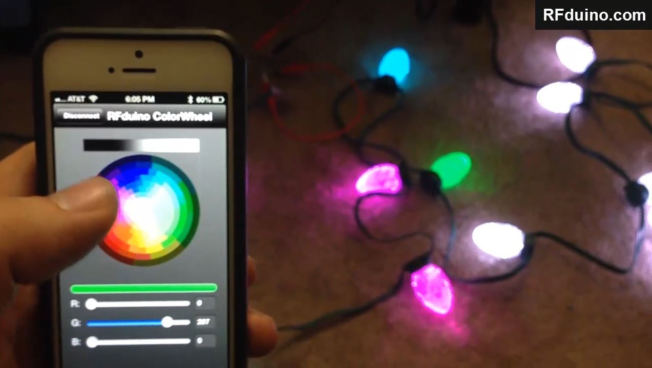 RFduino GE G35 Christmas Lights Instructables