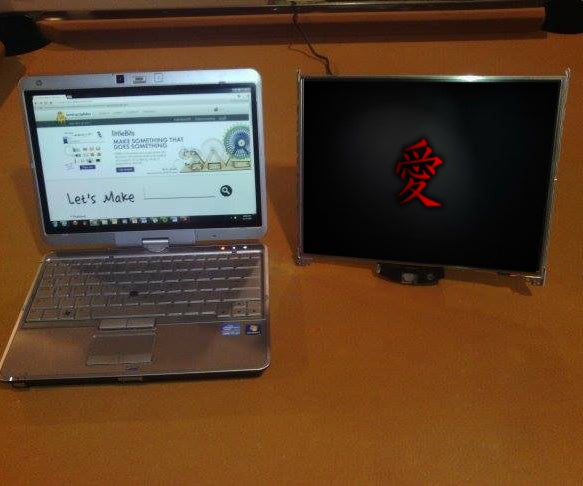 LCD Screen for Under $35 (recycle Old Laptops)