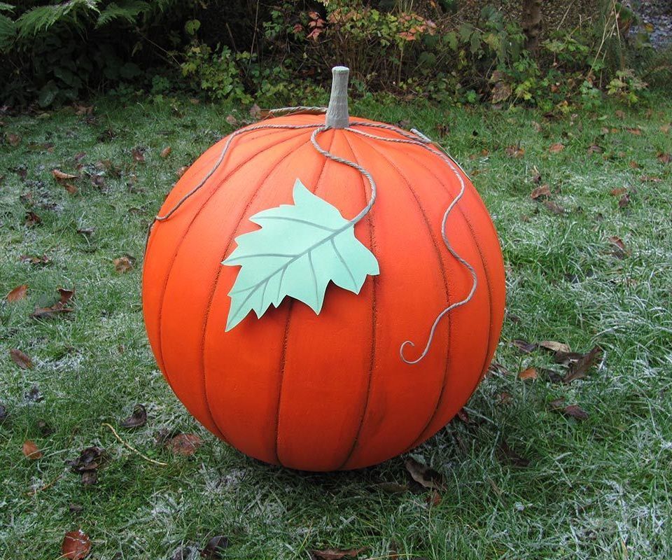 How to Make a Pumpkin Prop