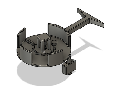 Ambidextrous Inline Ice Fishing Reel