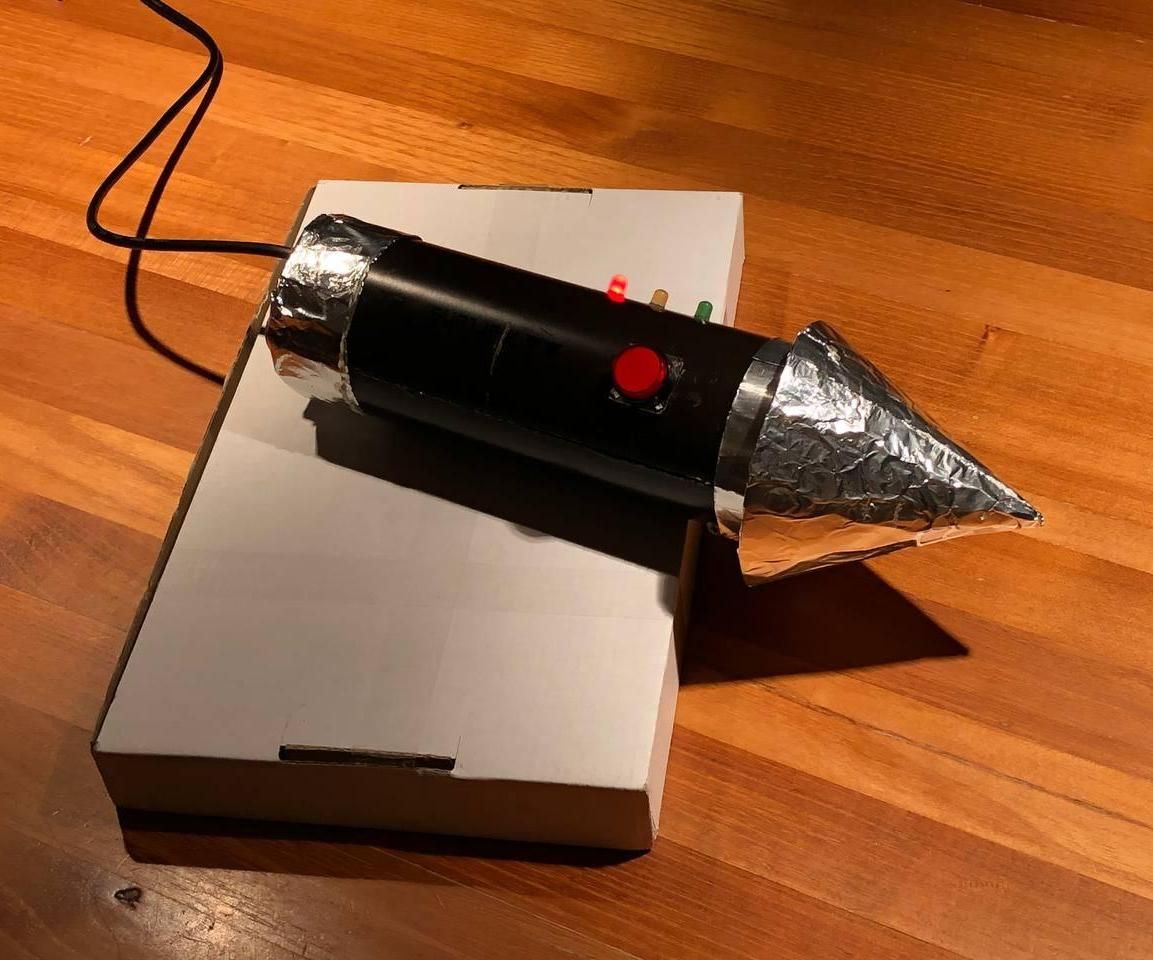 Making a Rocket Controller Using a Sonar Sensor