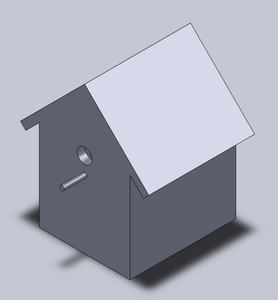 Hollowing the Birdhouse and Adding a Hole and a Stand