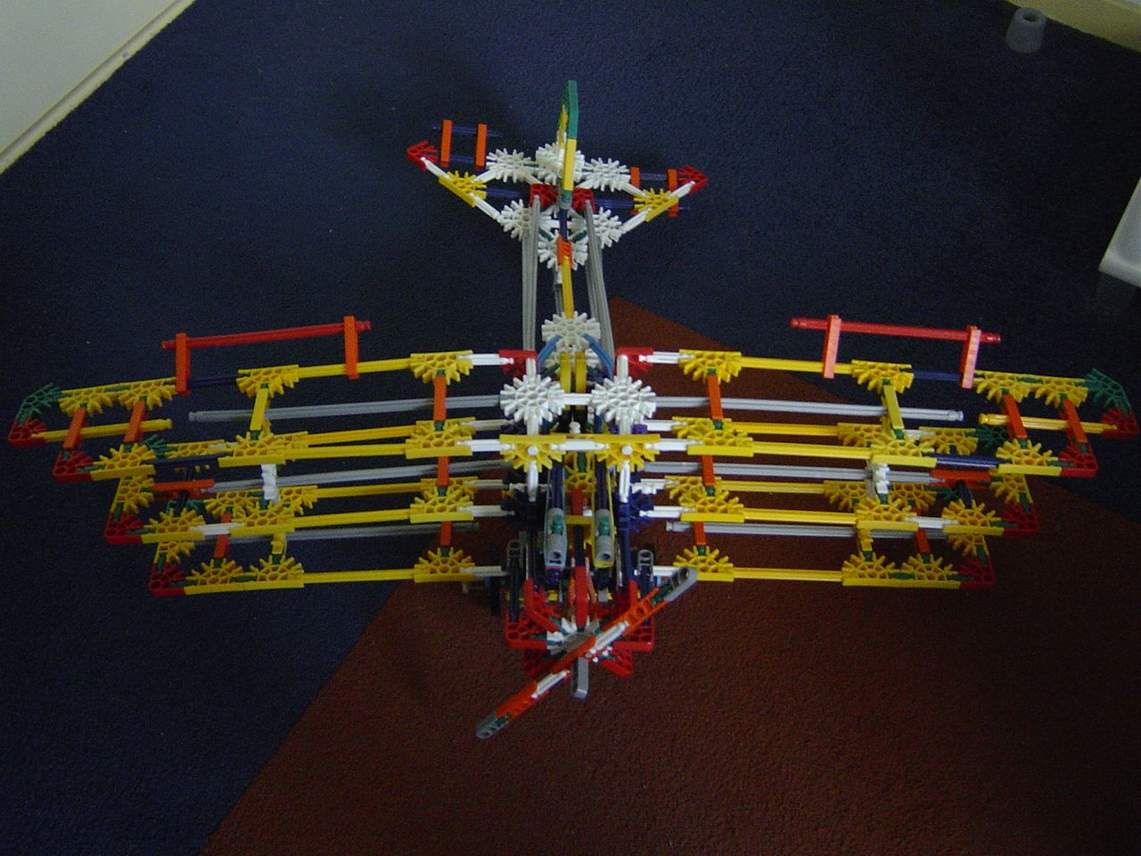 Knex Fokker Dr 1 (knex Plane)