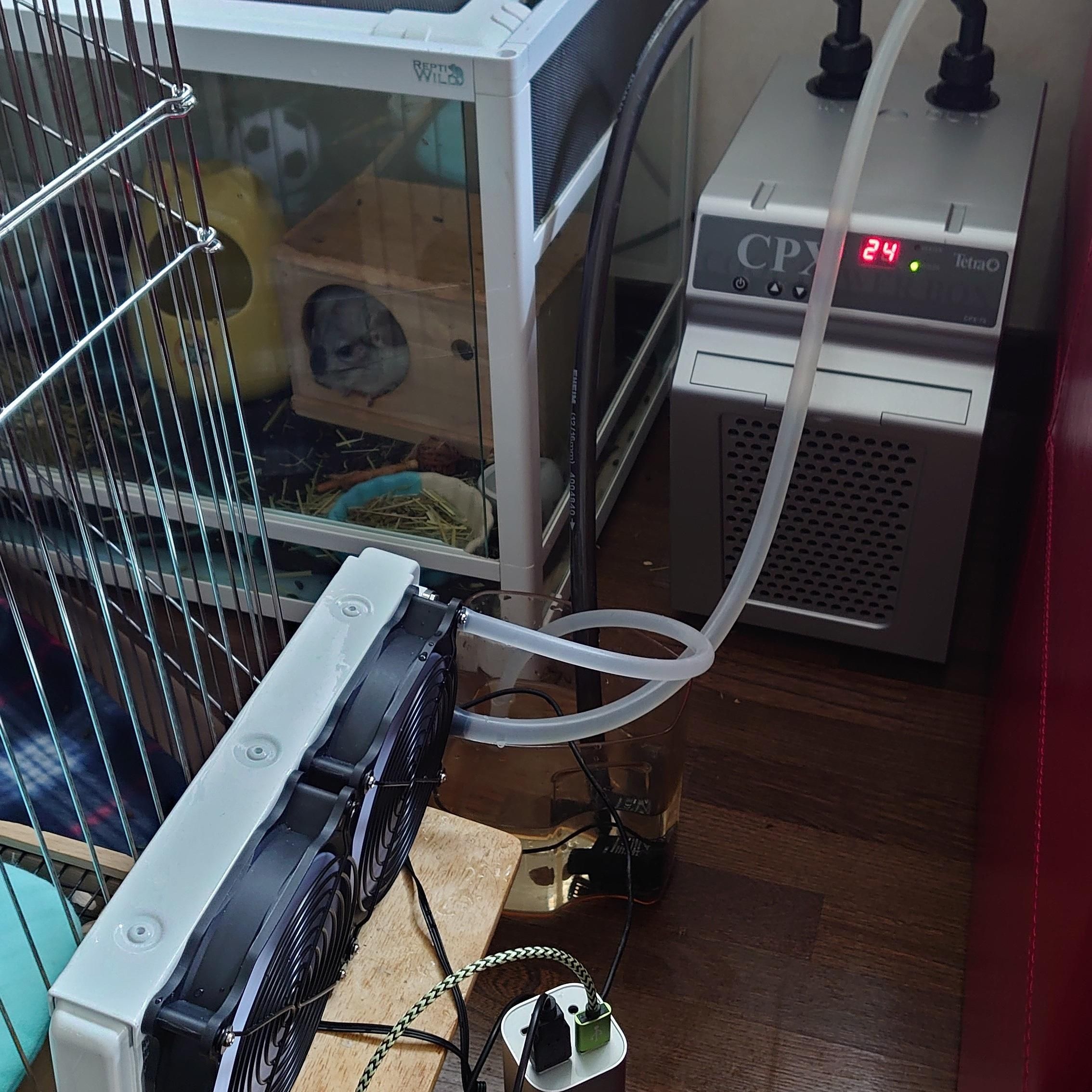 Pet Chinchilla Air Conditioner 4 Steps (with Pictures) Instructables