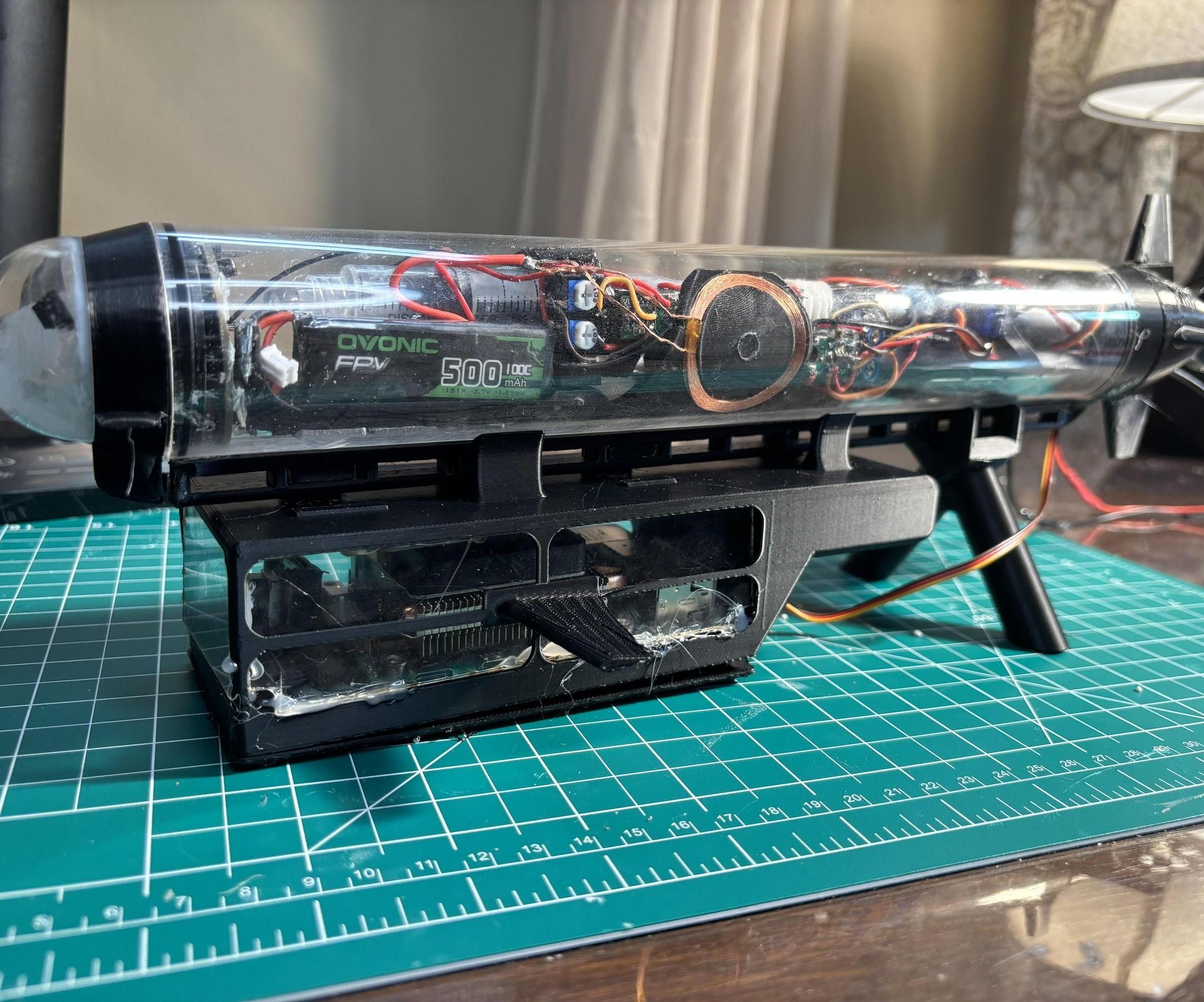 Autonomous RC Submarine - HSV Color-Based Object Avoidance | Automatically Detect Obstacles Underwater - Raspberry Pi & Wi-Fi ESP32