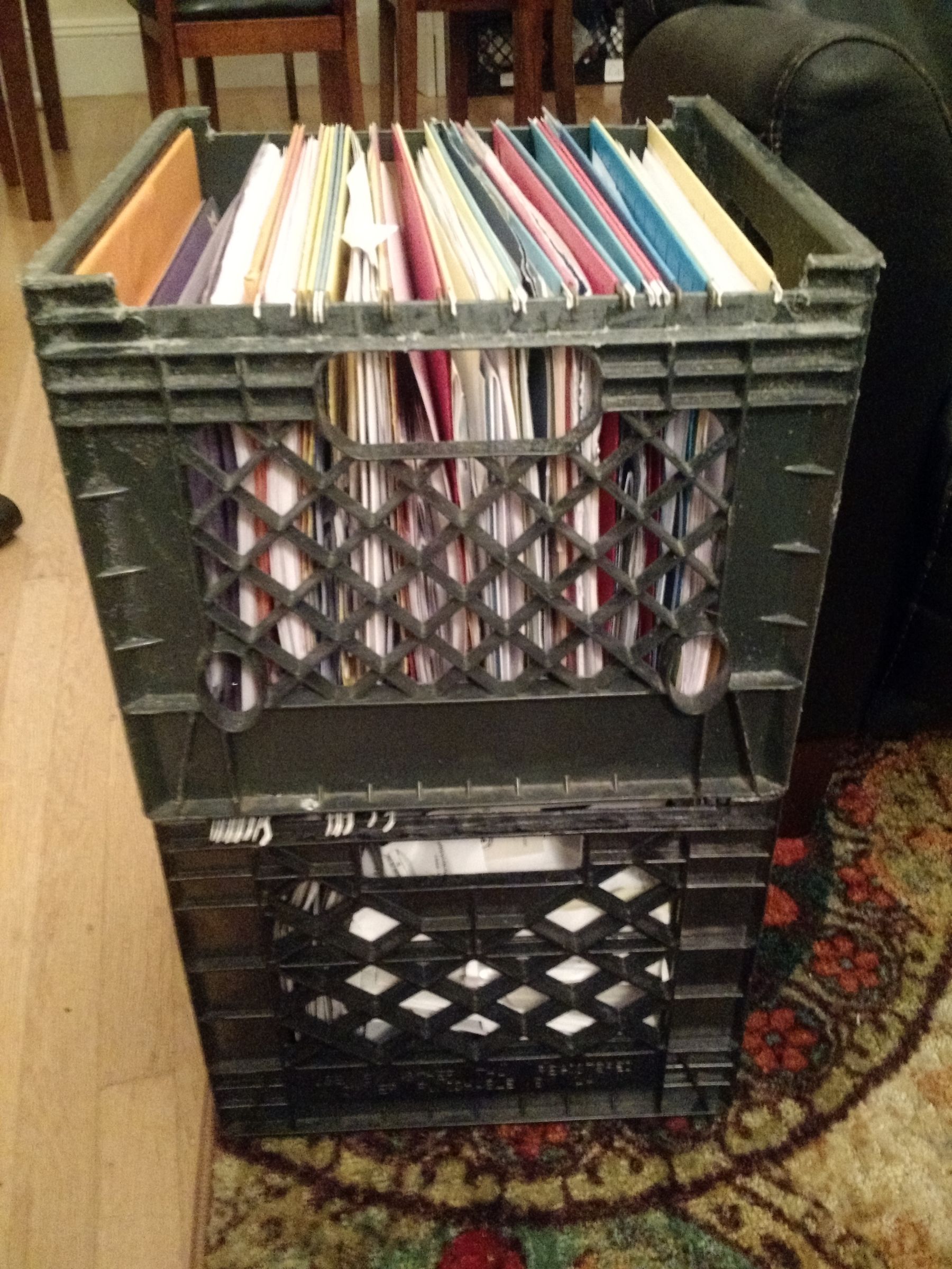 Milk Crate Filing 6 Steps (with Pictures) Instructables