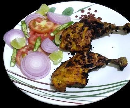 No Oven Tandoori Chicken (Hindi Audio-English Subtitles)