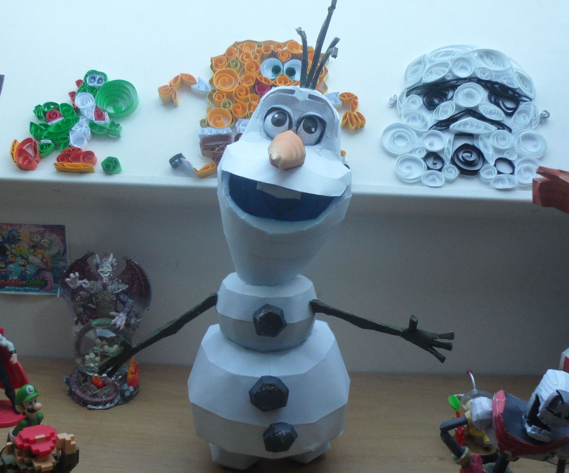 FROZEN Papercraft: Olaf! 
