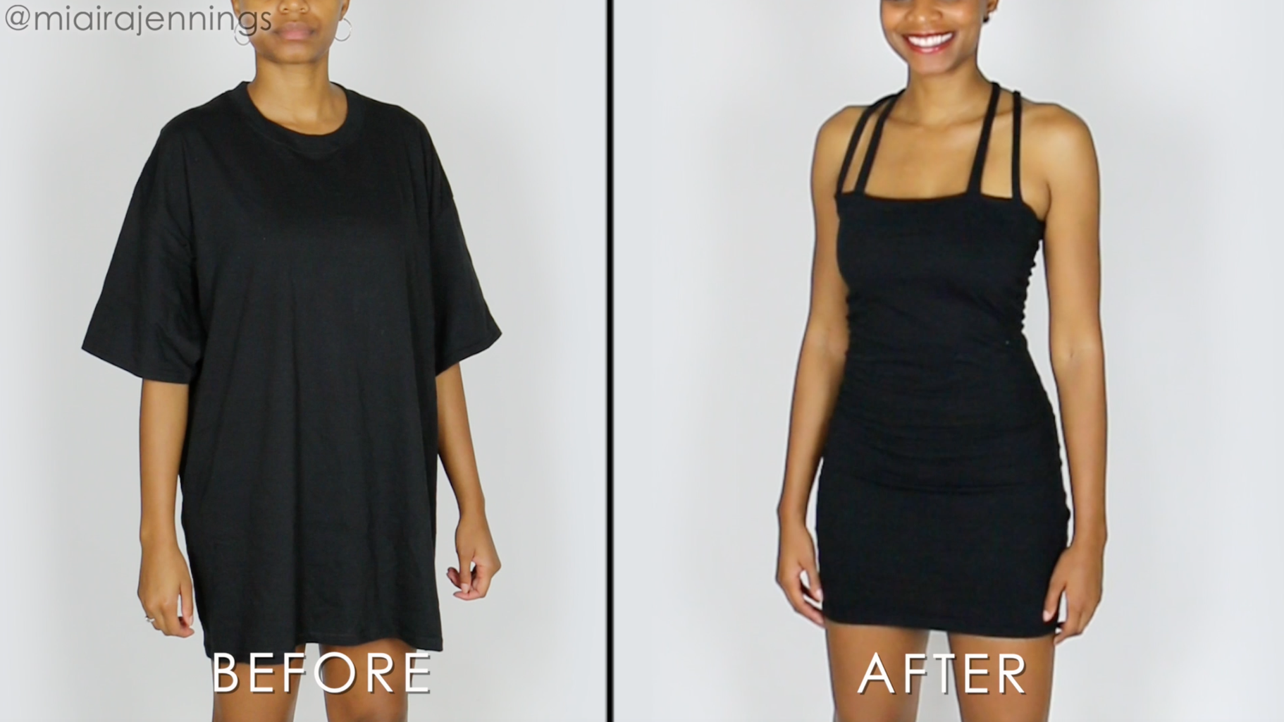 Make dress out 2024 of t shirt