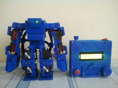 Arduino Humanoid Robot -cancer Ms