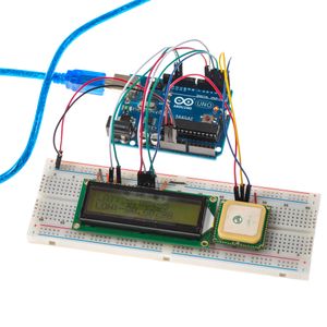 Displaying GPS Location on a LCD Screen