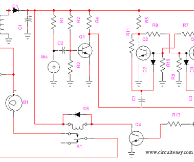 Clap on Clap Off Circuit Using Transistors