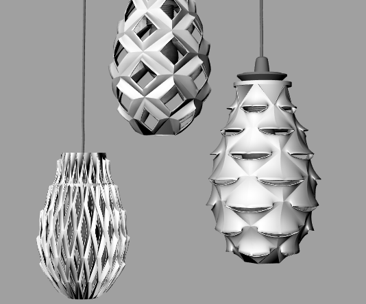 Pine Cone Lamp