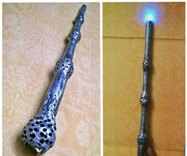 DIY Elder Wand With LED