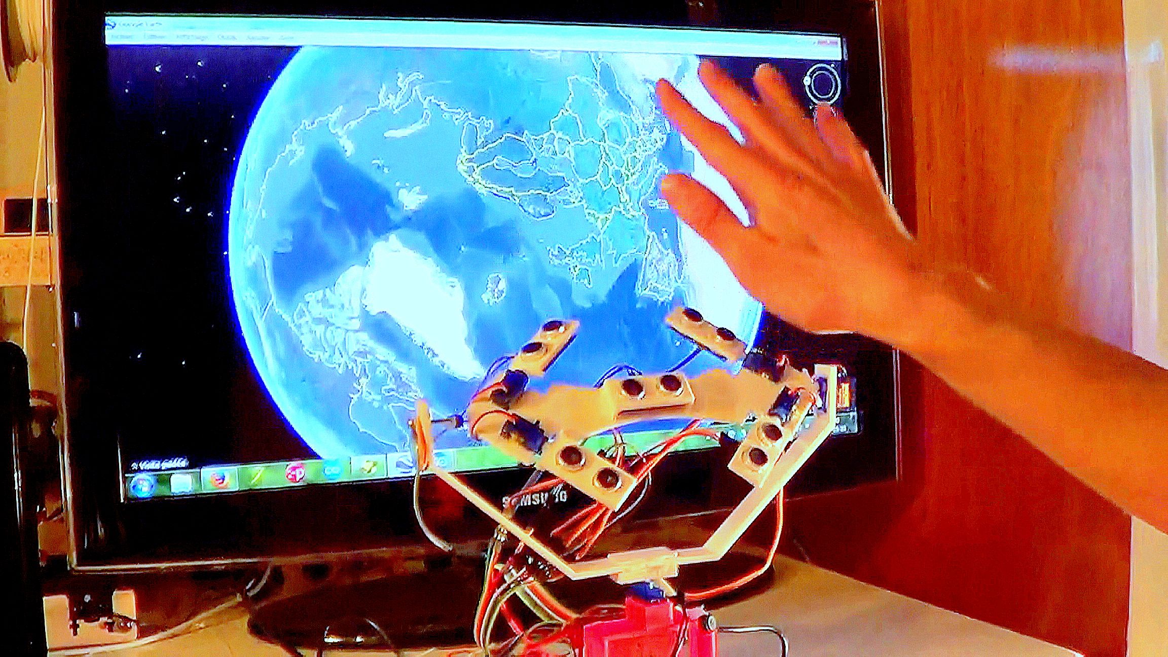 3D Contactless Mouse (Interactive 3D Position Sensor)