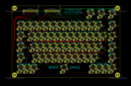 64-Key Prototyping Keyboard Matrix for Arduino : 6 Steps (with Pictures ...