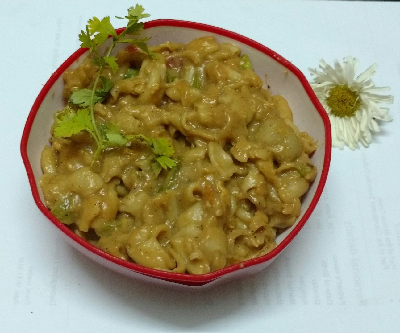 Asian Flavored Quick Pasta