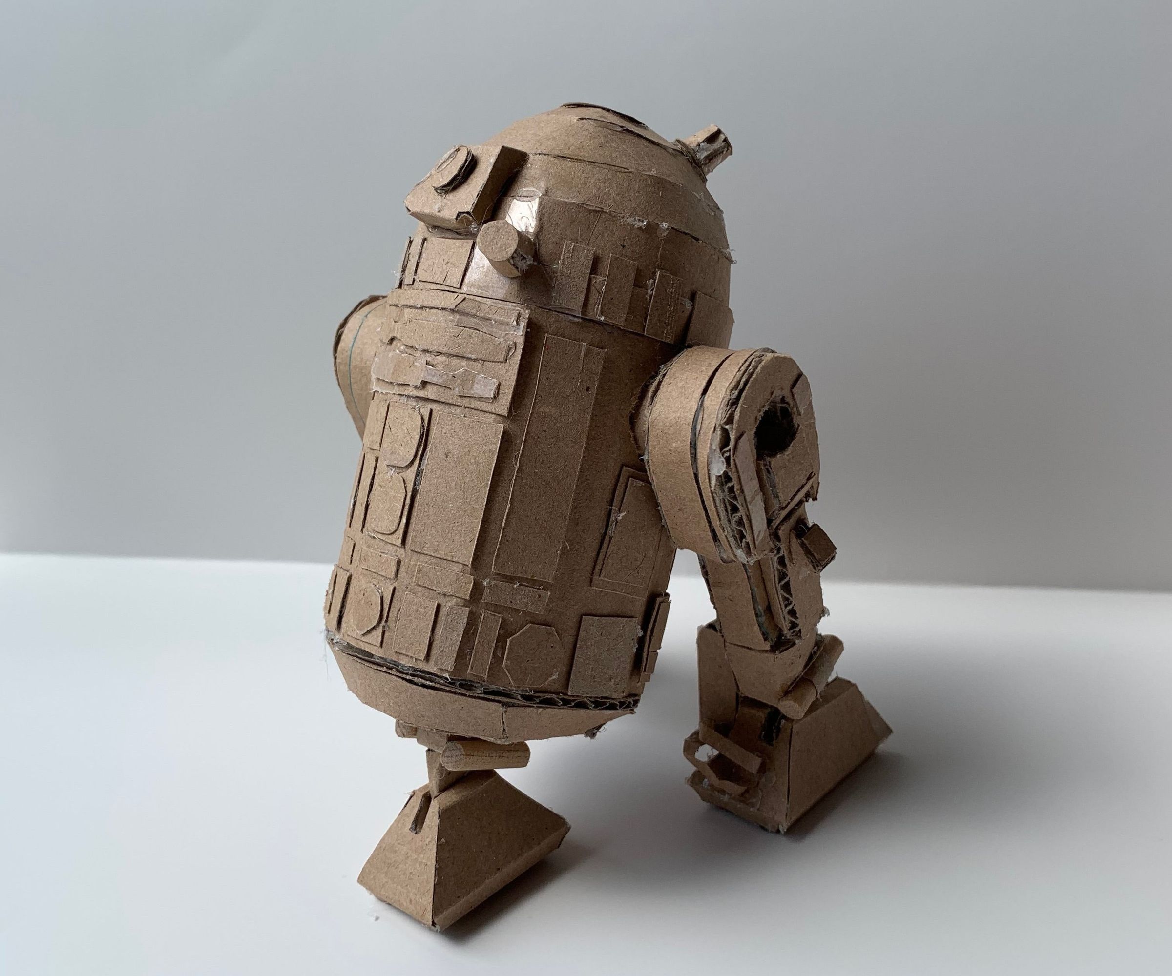 Cardboard R2-D2 Model