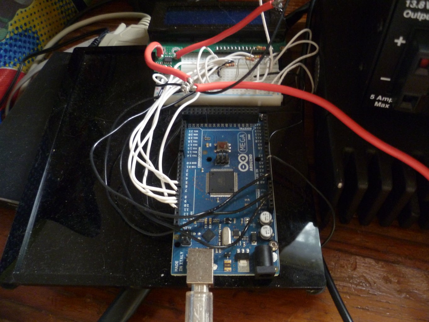 DIY Amp / Watt Hour Volt Meter - Arduino