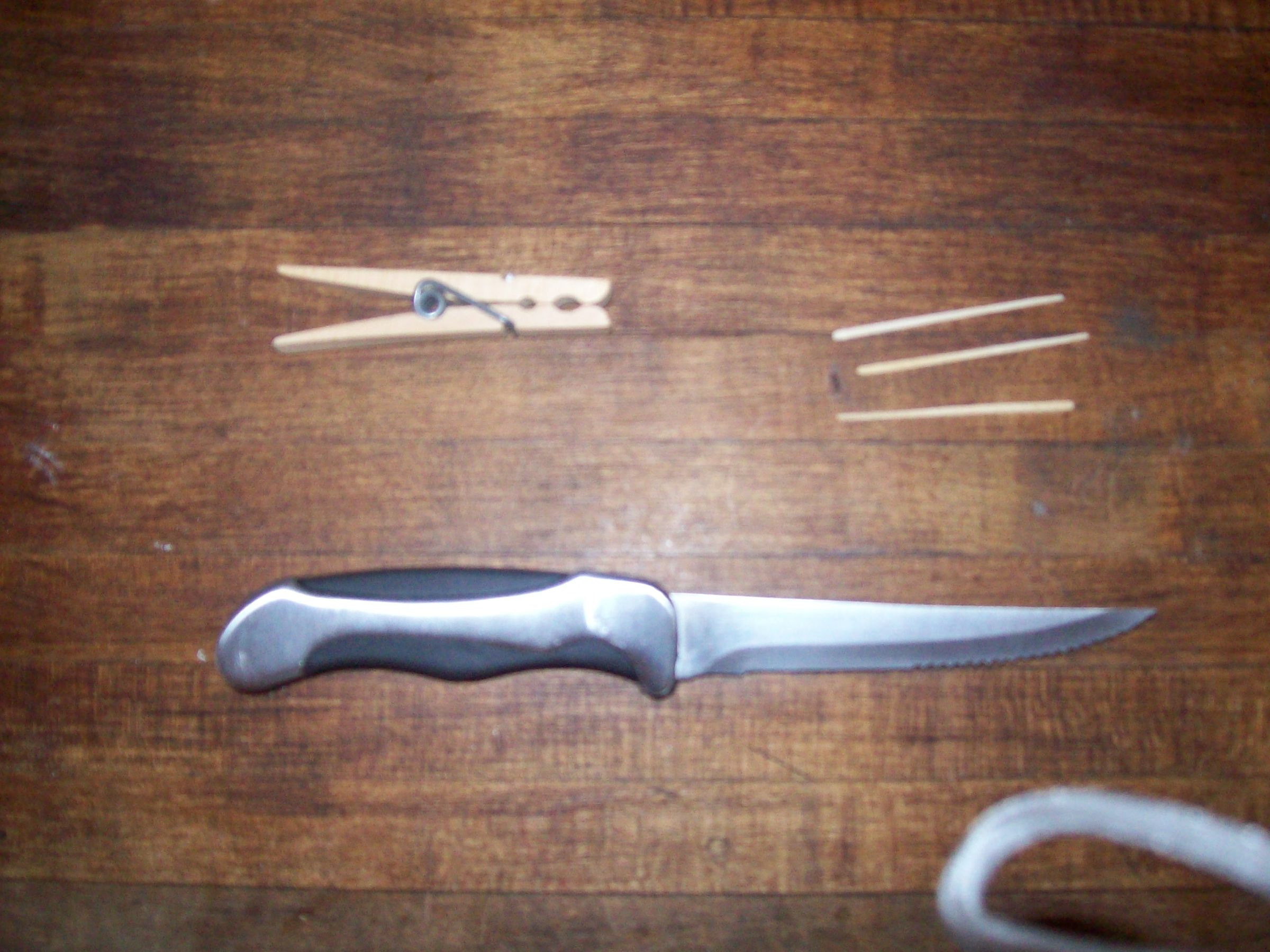 Clothespin Gun 6 Steps Instructables