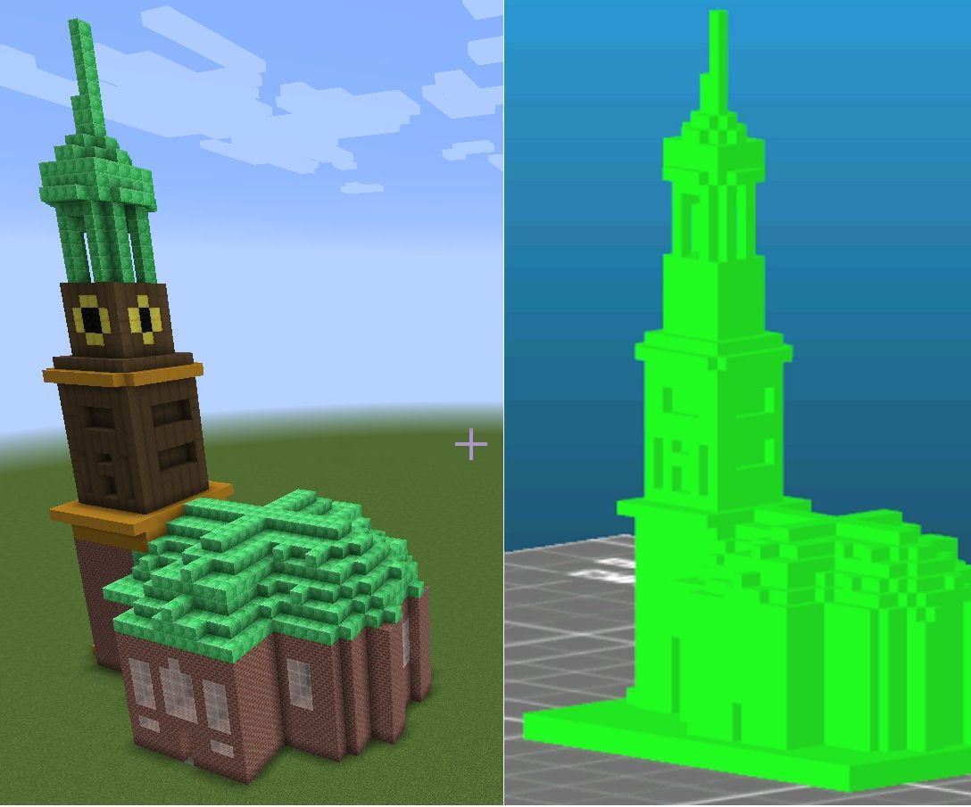 Minecraft (Aquatic) Export Into 3D Model Files