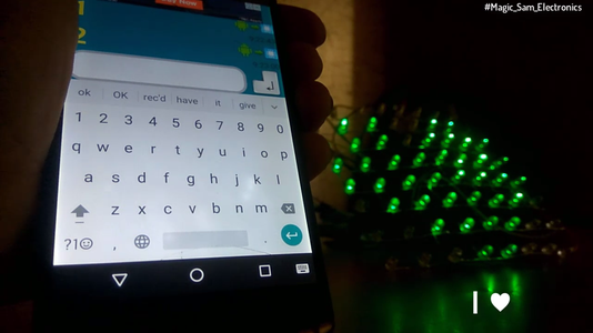 8x8 LED MATRIX DISPLAY | ARDUINO | BLUETOOTH CONTROL : 7 Steps (with ...