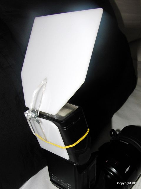 Flash Diffusor/bouncer an Another Way