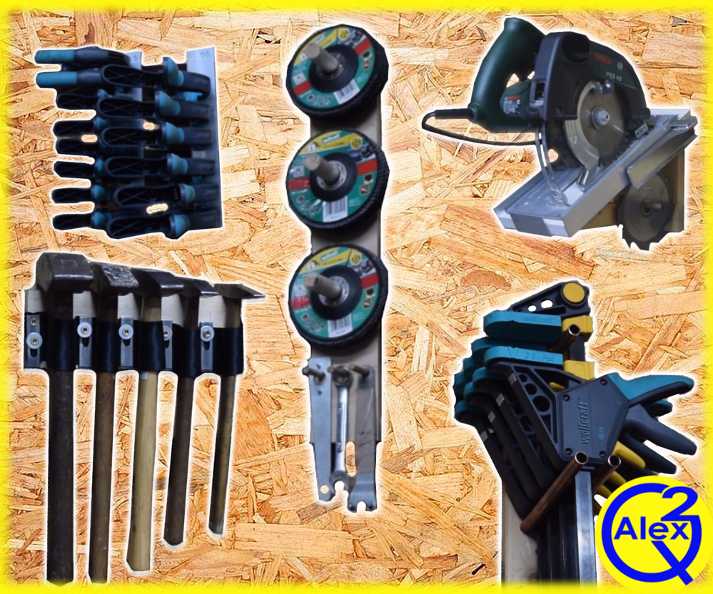 5 + 7 Simple and Cheap Ideas to Organize a Tool Wall
