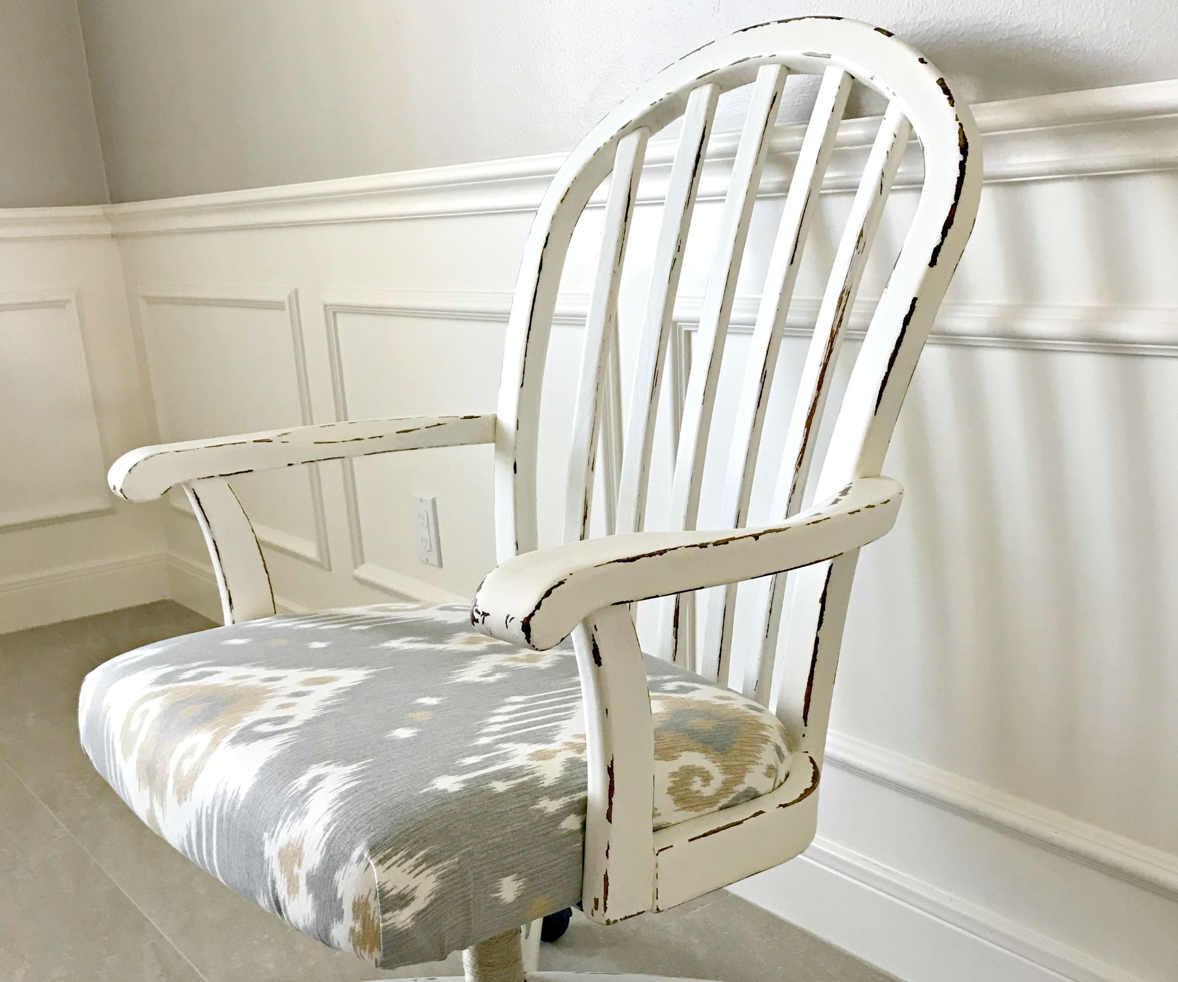 Office Chair Makeover & Fixing Roller Wheels