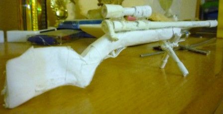 Model Bolt Action Sniper Rifle (new Instructions!)