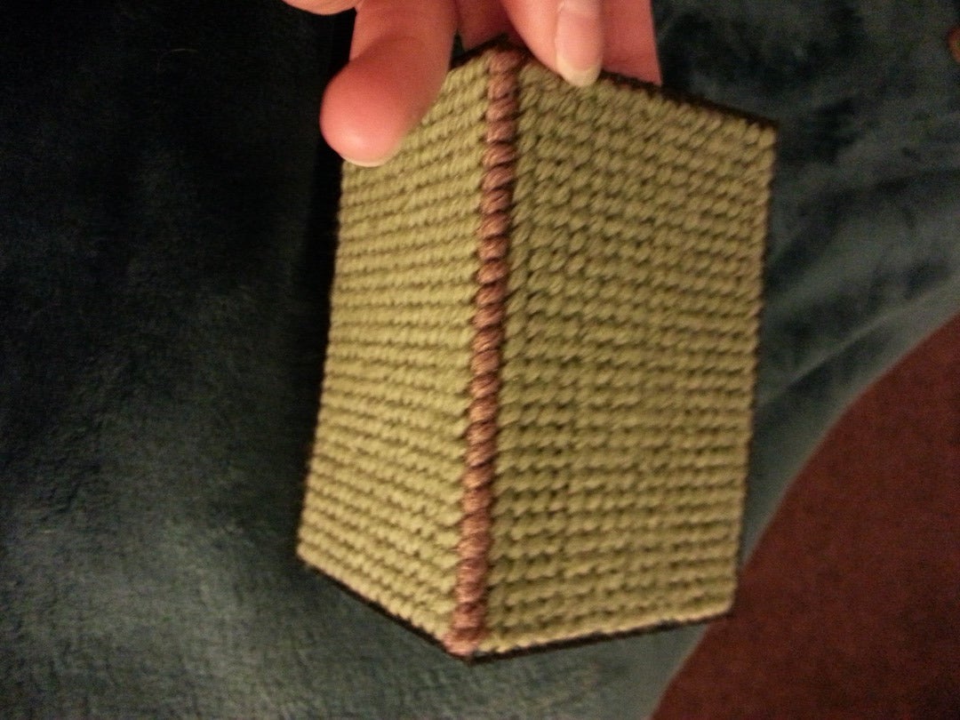 Begin Sewing Your Box Together