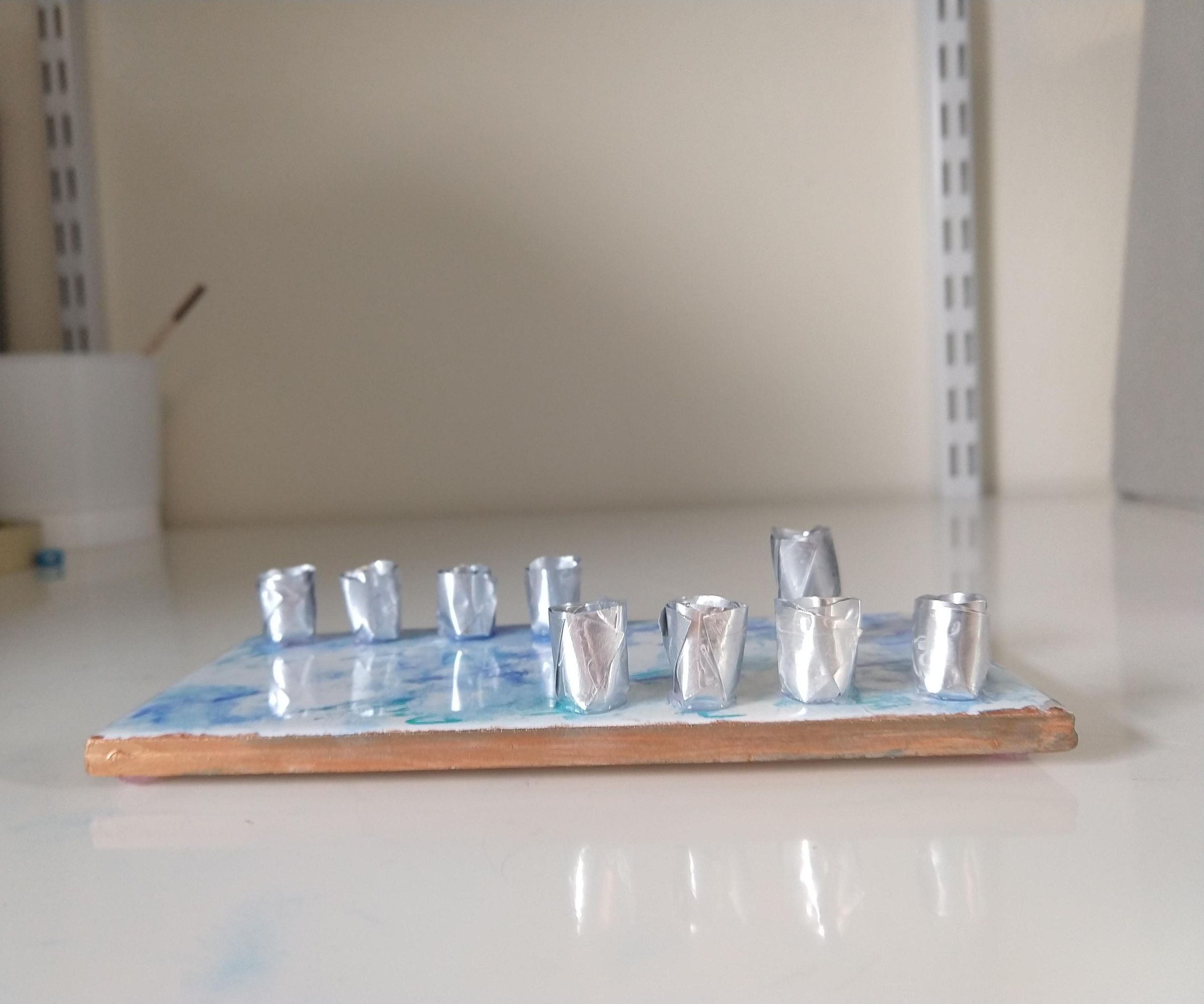 Make a Menorah or Candleholder