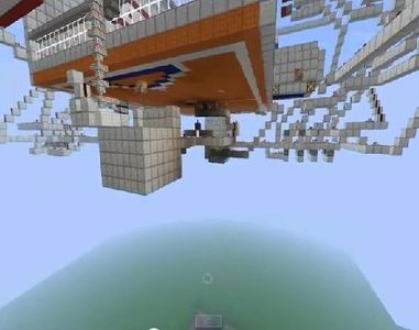 Huge PVP Redstone Basketball Map