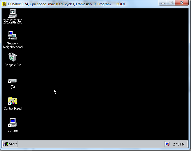 Run Windows 95 on Windows7/Xp/vista : 9 Steps - Instructables