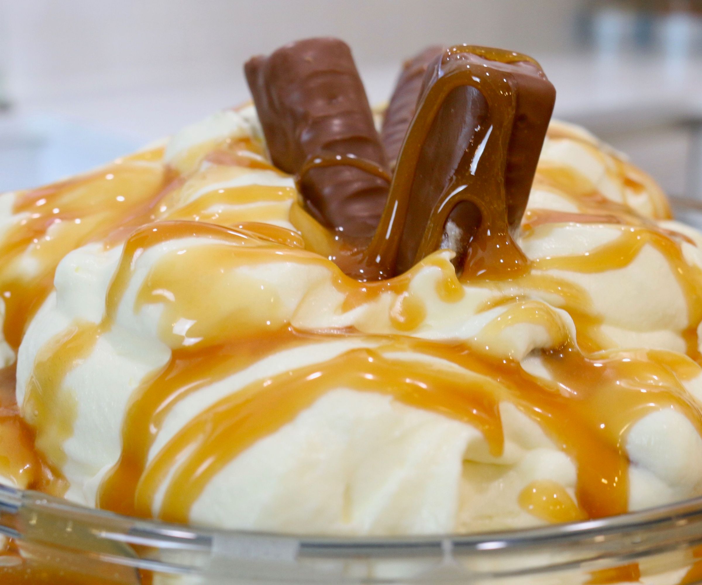 Twix Apple Jell-O Salad 