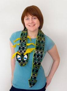 Serpent Scarf W/ Pocket