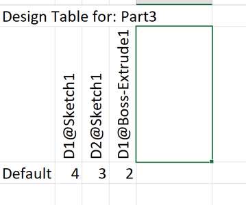 ME 470 Solidworks Design Tables for Parts : 4 Steps - Instructables
