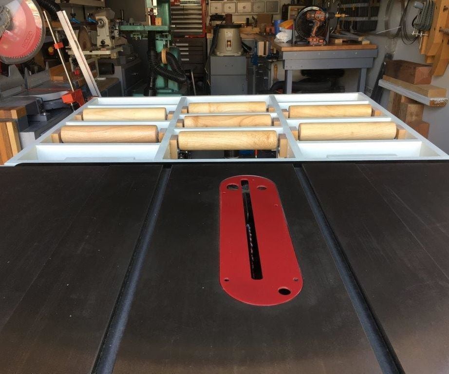 Tablesaw Outfeed Table 6 Steps (with Pictures) Instructables