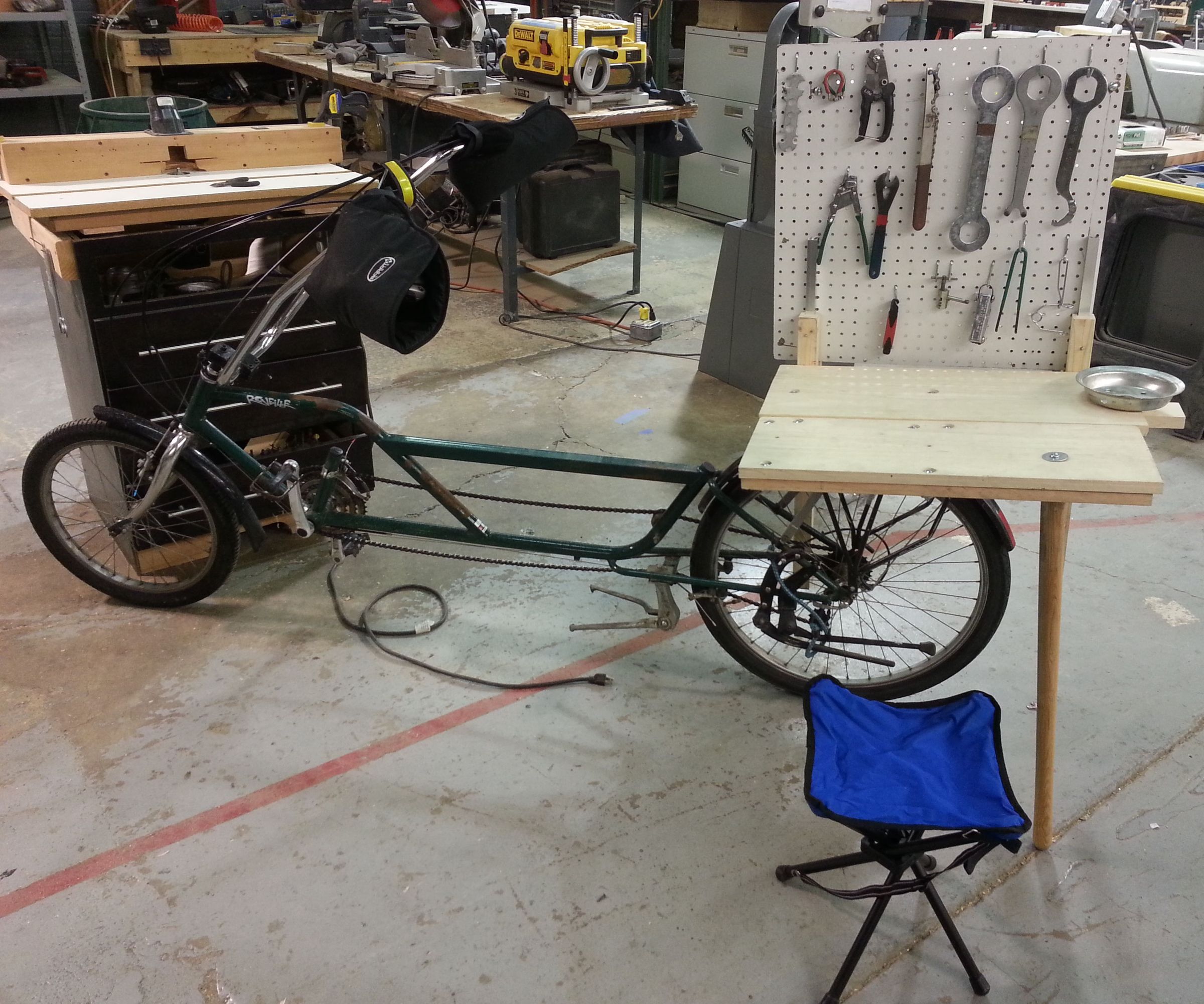 Portable Bicycle Repair Station