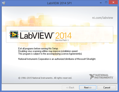 LabVIEW Installation Part 1